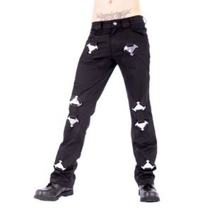 Aderlass Metal Plated Bondage Pants